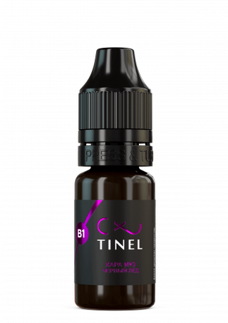 Tinel - Pigments for Eyebrows -  B1 "Black ice" - 10ml