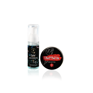 Tattoo Aftercare kit - Ink Butter With Natural Foam